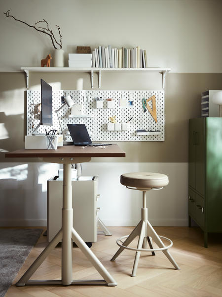 TROLLBERGET active sit/stand support Glose black - IKEA
