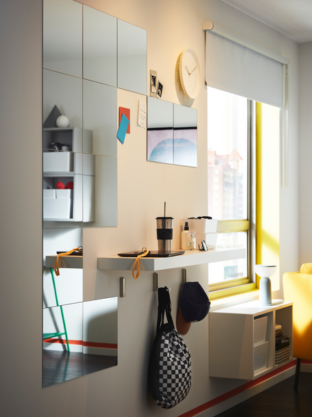 TOFTBYN mirror white - IKEA