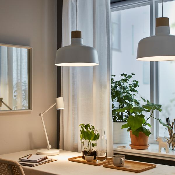 SKYMNINGEN pendant lamp white - IKEA