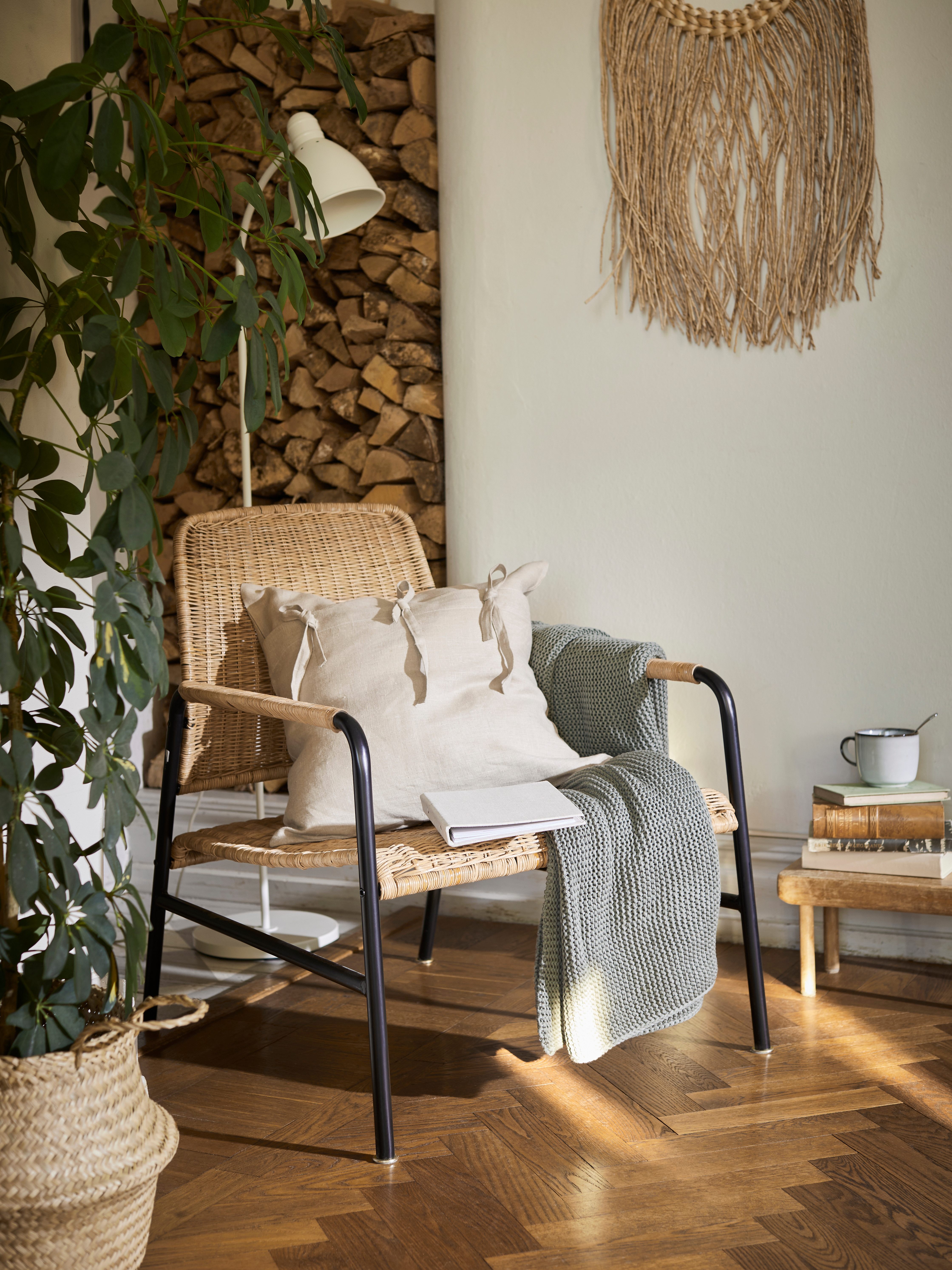 VISKABACKA armchair Vissle dark green - IKEA