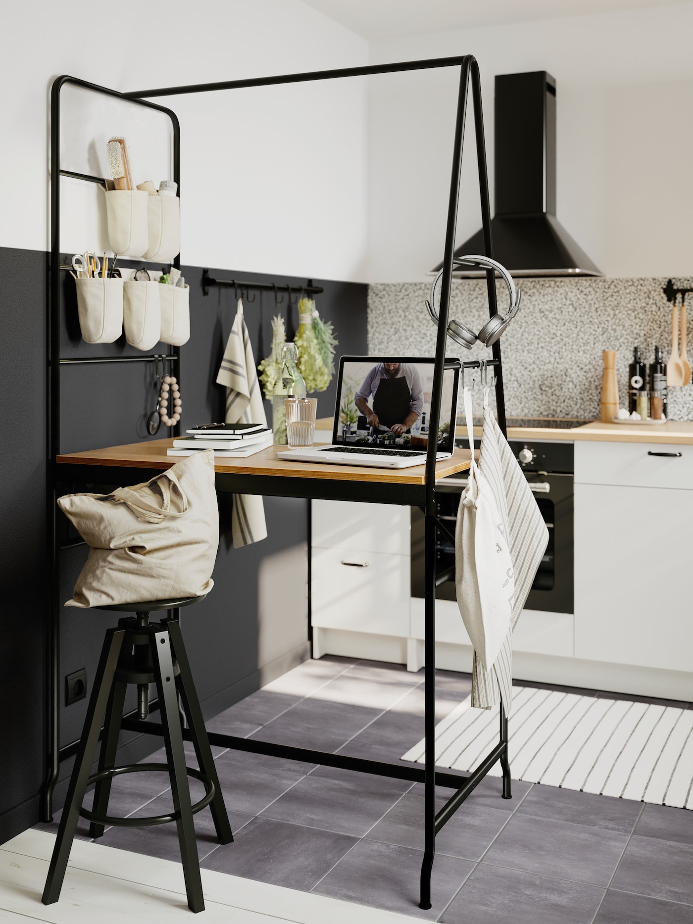 IKEA JANINGE ヤニング スツール 76cm ホワイト② JANINGE bar stool, white, 76 cm - IKEA