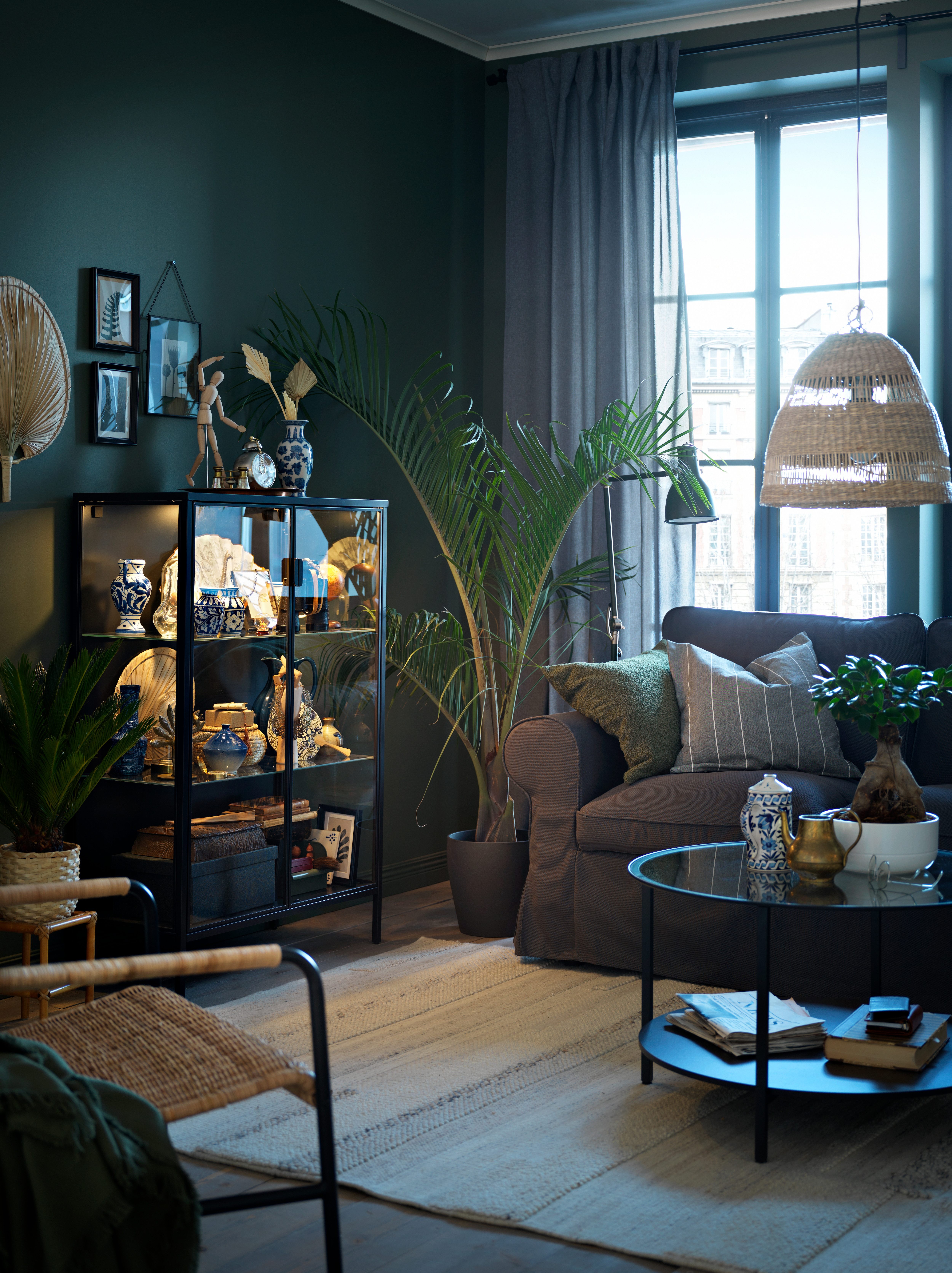 RÅDVIKEN armchair dark brown/black - IKEA