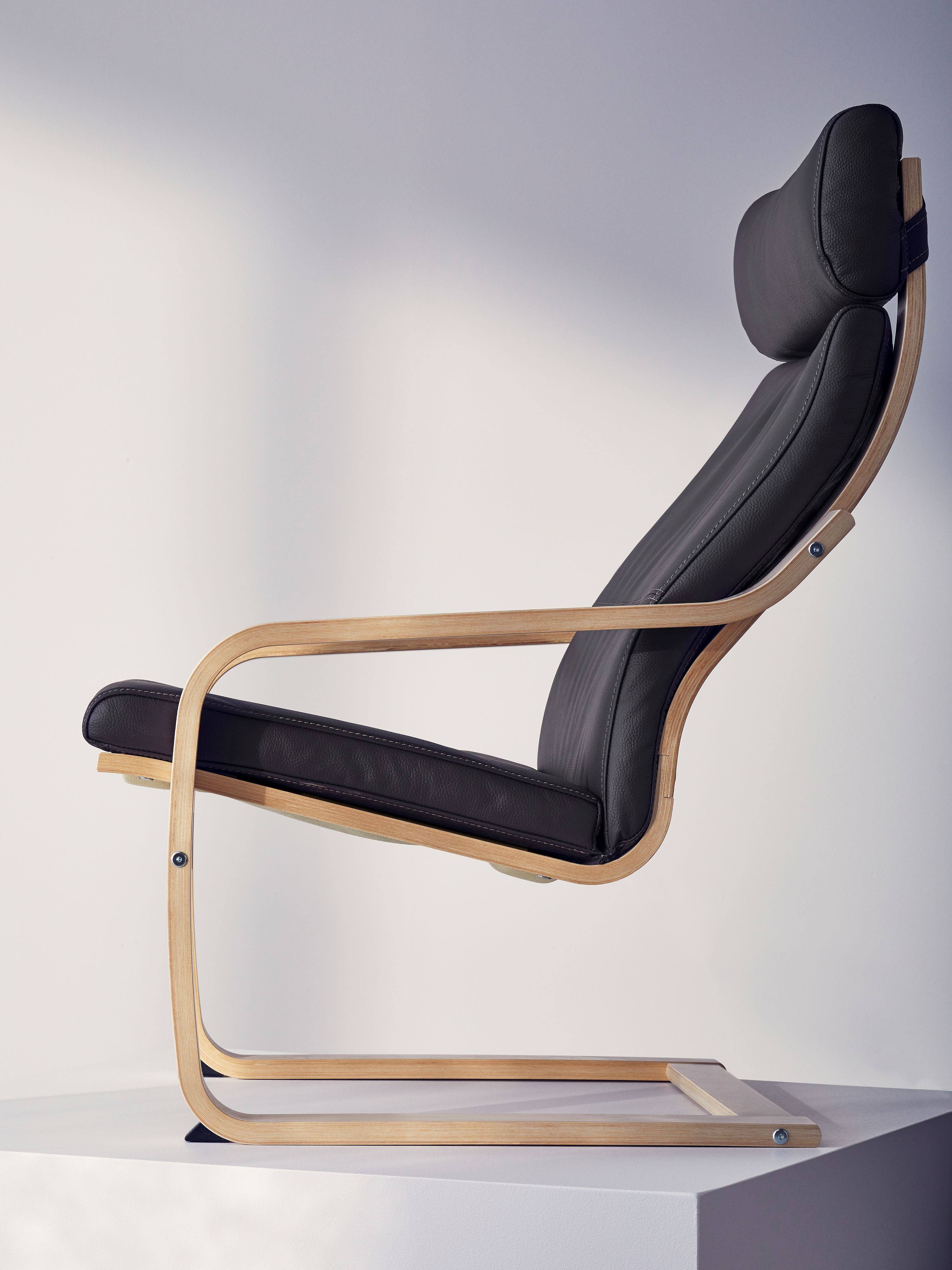 VISKABACKA armchair Skartofta black/light grey - IKEA