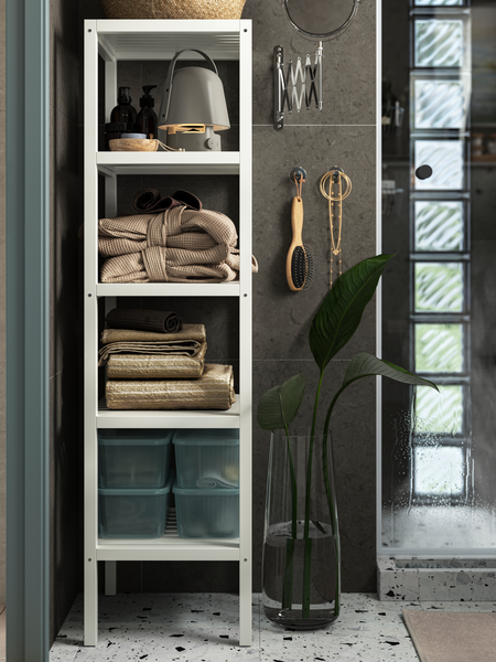 SVENARUM shelving unit bamboo - IKEA