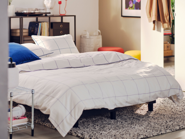[送料無料] IKEA RAKKESTAD 定価4万 RAKKESTAD wardrobe with sliding doors, black-brown, 461