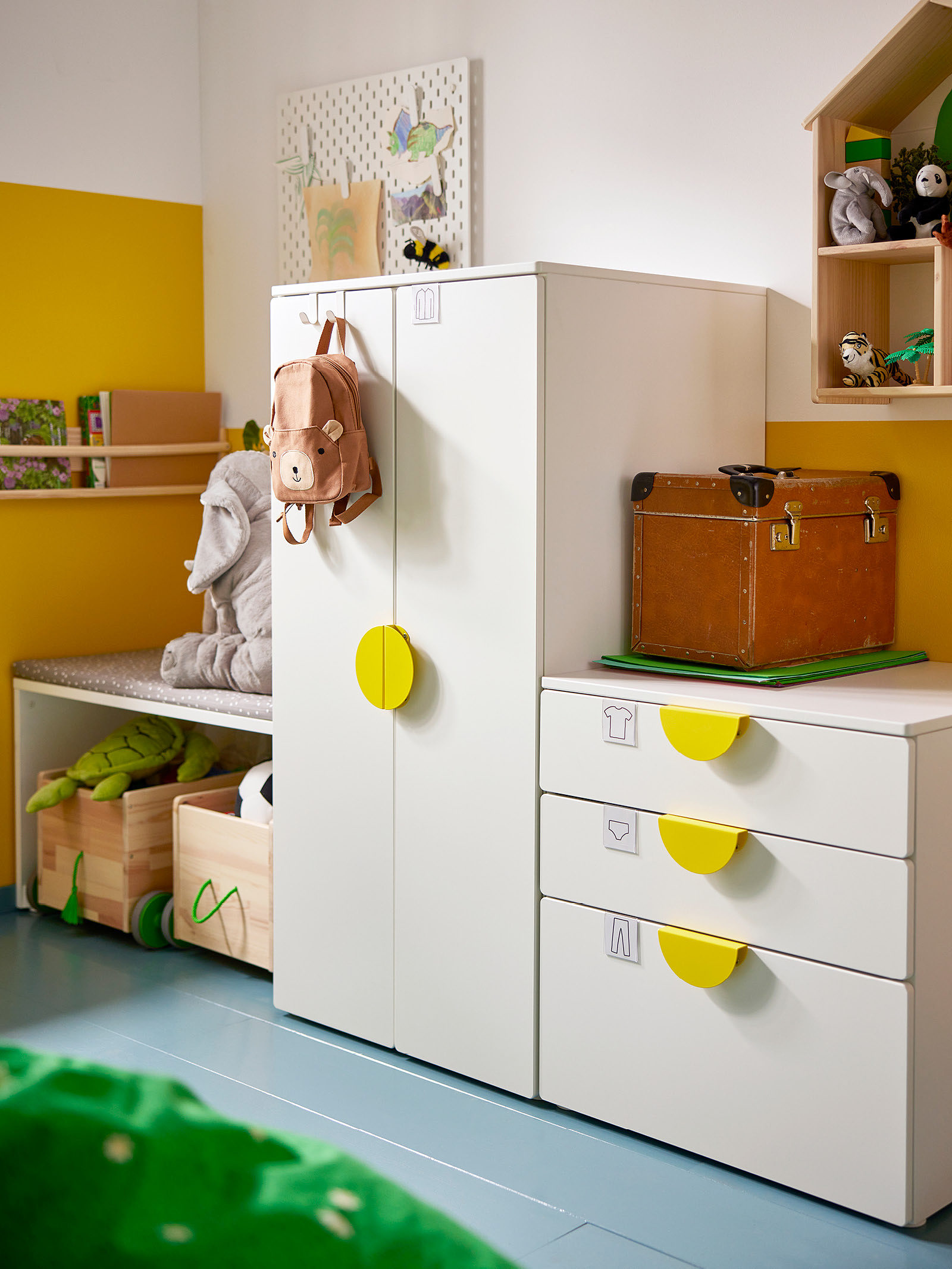 RAST chest of 3 drawers pine - IKEA