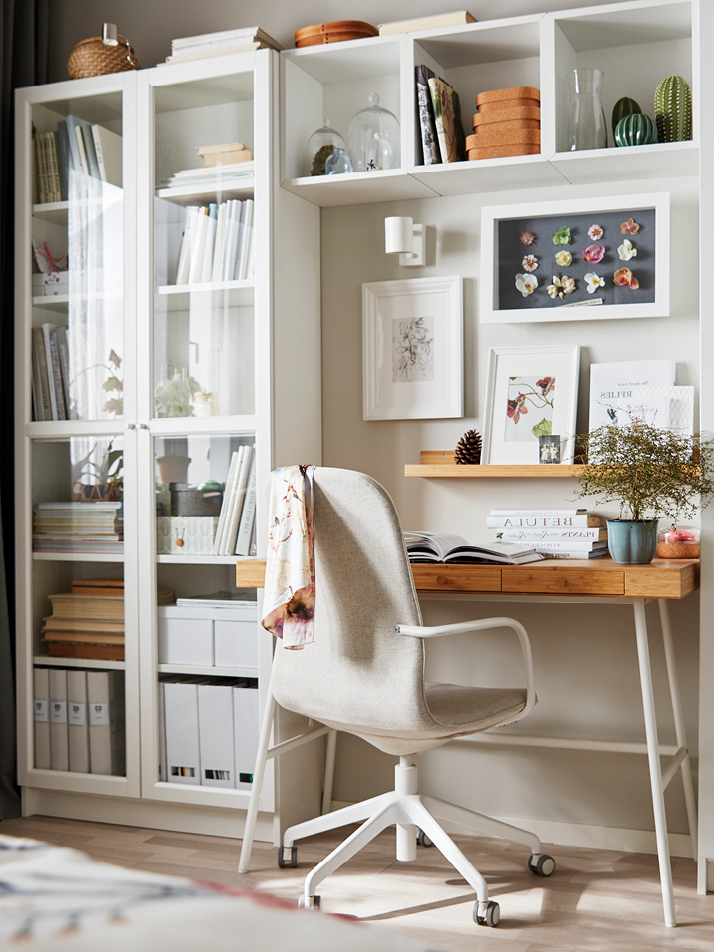 IKEA HAUGA デスク ホワイト 100×45cm 未開封未使用品 HAUGA ハウガ デスク, ホワイト, 100x45 cm - IKEA