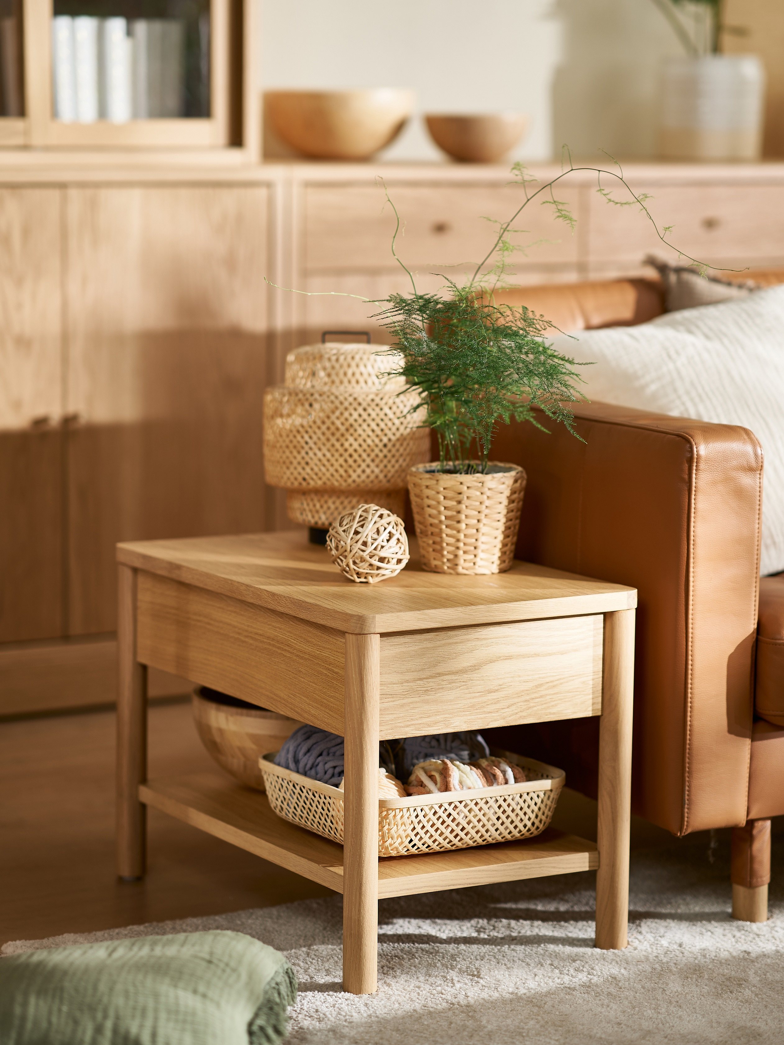 BAGGBODA side table white - IKEA