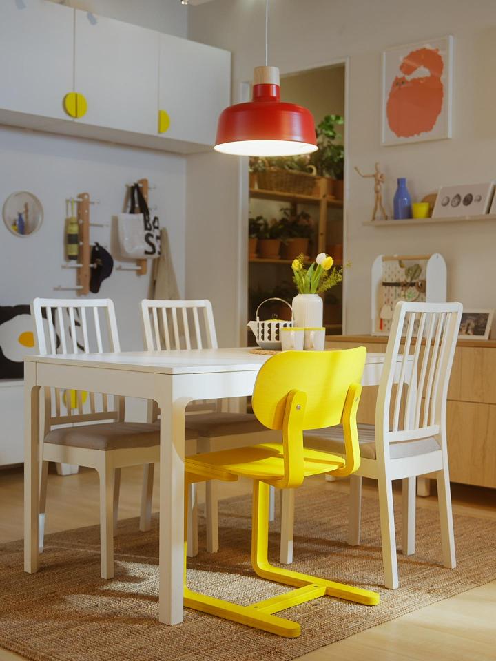 イケア　ノッラリード NORRARYD chair white - IKEA