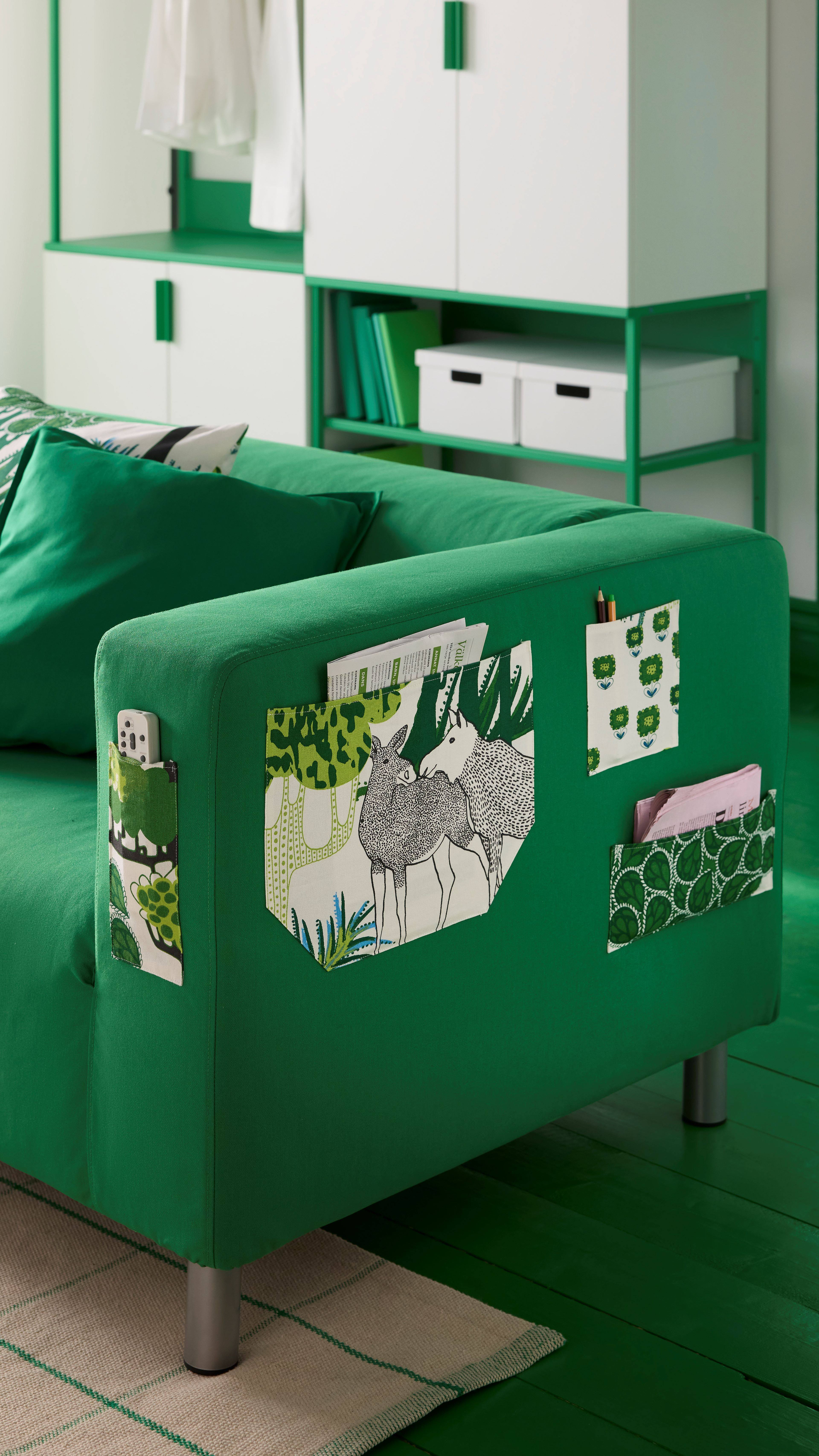 BACKSÄLEN cover for 2-seat sofa Katorp natural - IKEA