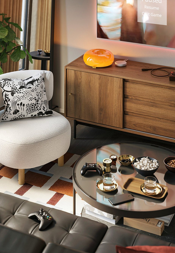 TULLSTORP TV bench beige - IKEA