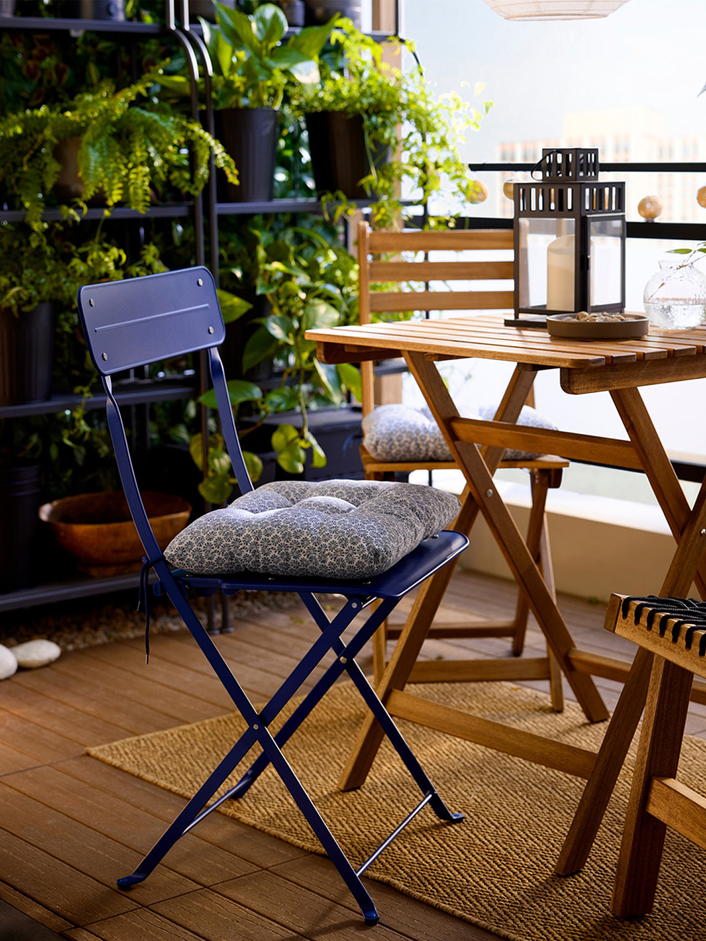 FULLMAKT rug flatwoven, in/outdoor beige/mélange - IKEA