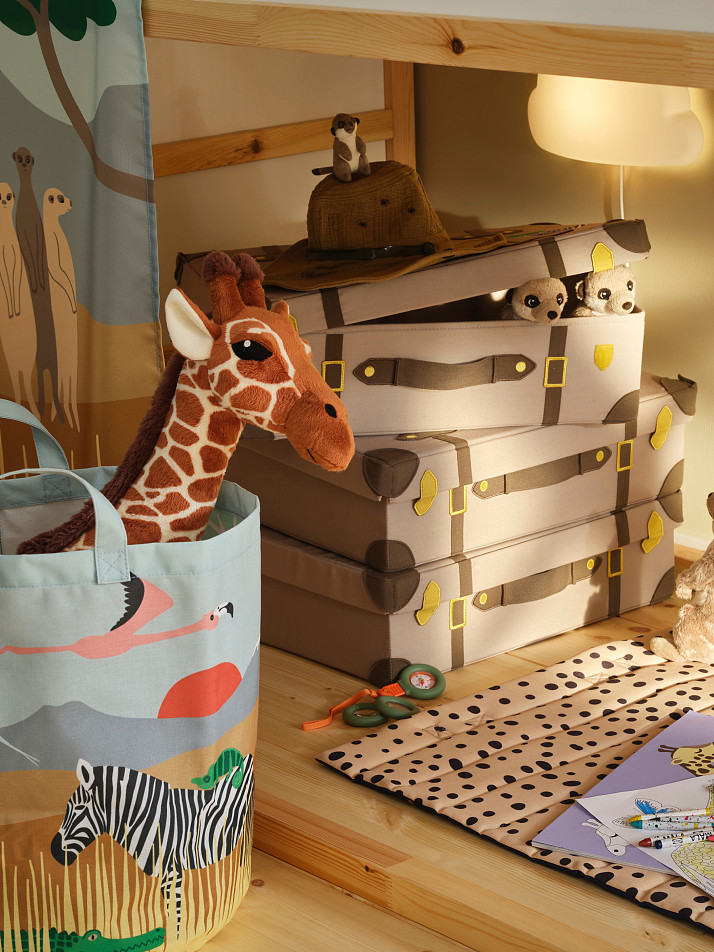 SANDLÖPARE soft toy giraffe/brown - IKEA