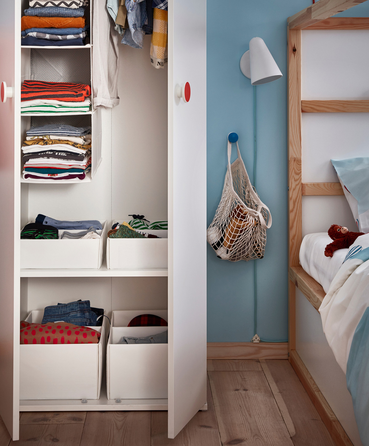 SUNDVIK wardrobe white - IKEA