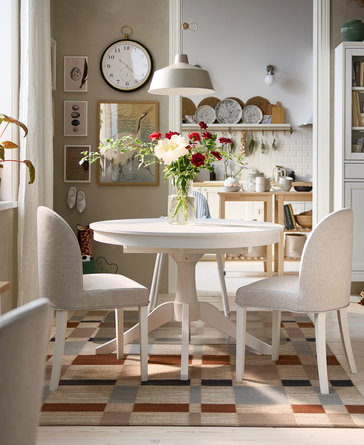 INGATORP extendable table white - IKEA