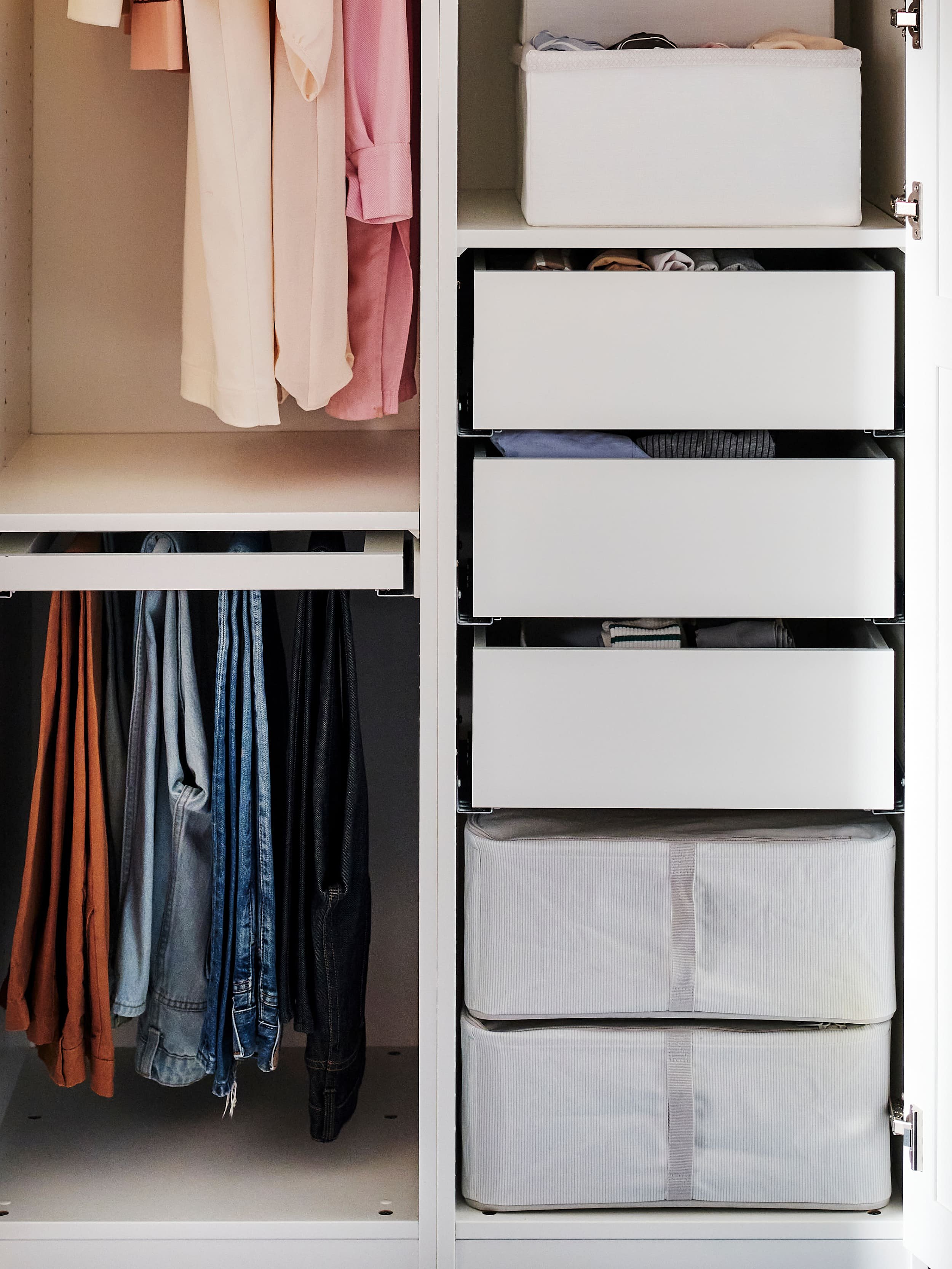 KTA BORA　収納ボックス　40㎝　ホワイト BRUKSVARA storage case white - IKEA