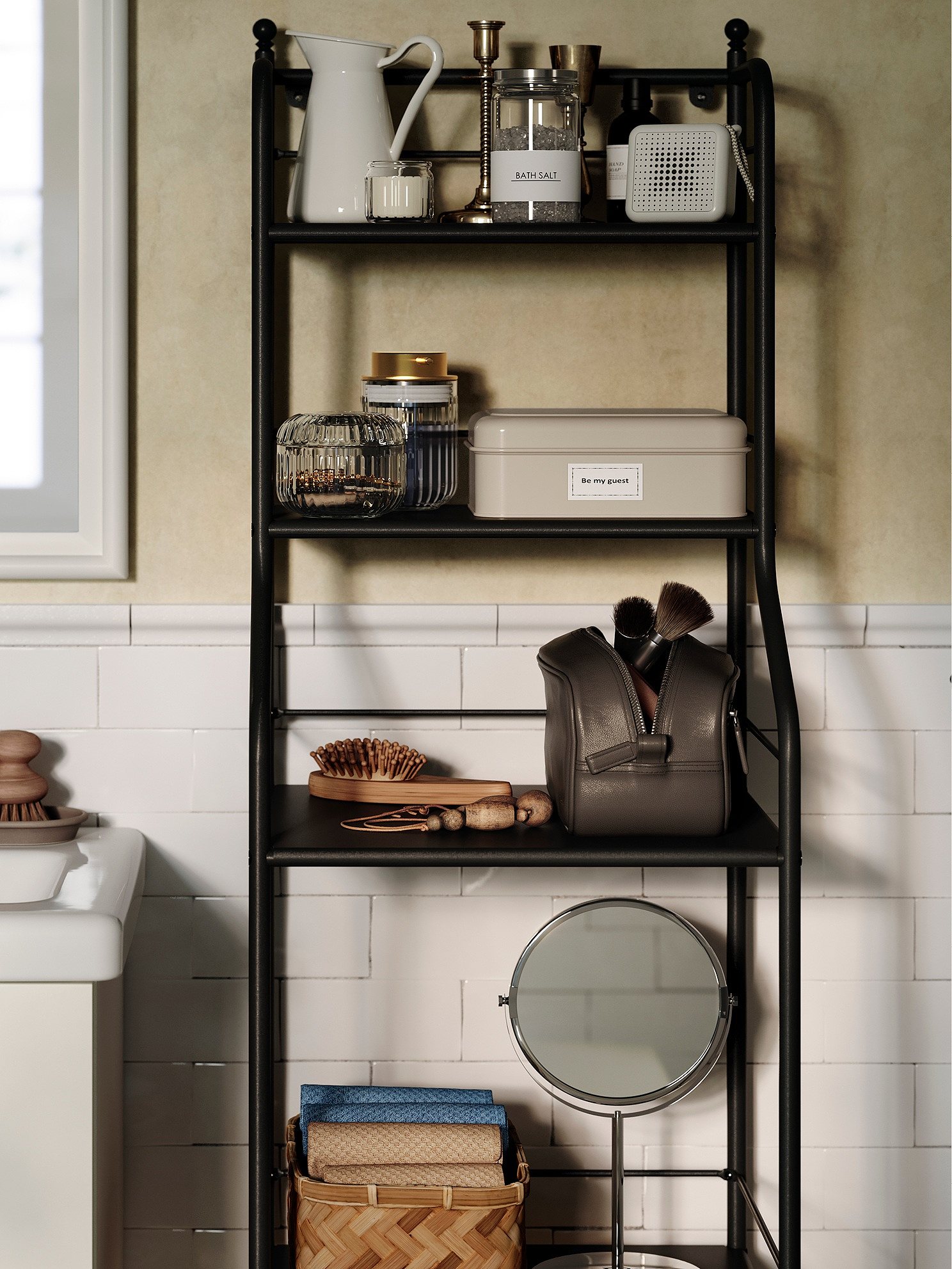 SVENARUM shelving unit bamboo - IKEA