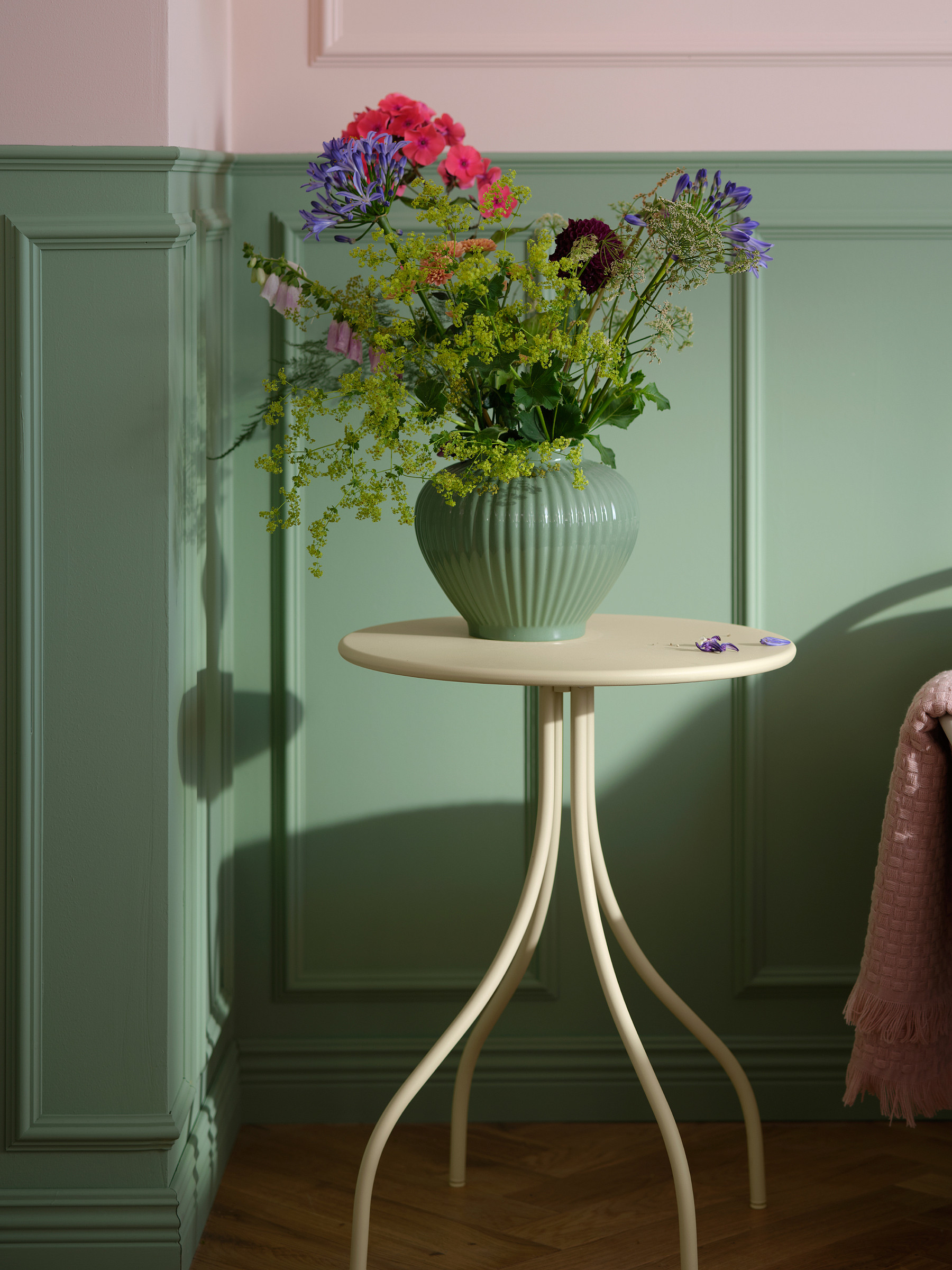 OMTÄNKSAM vase light grey - IKEA