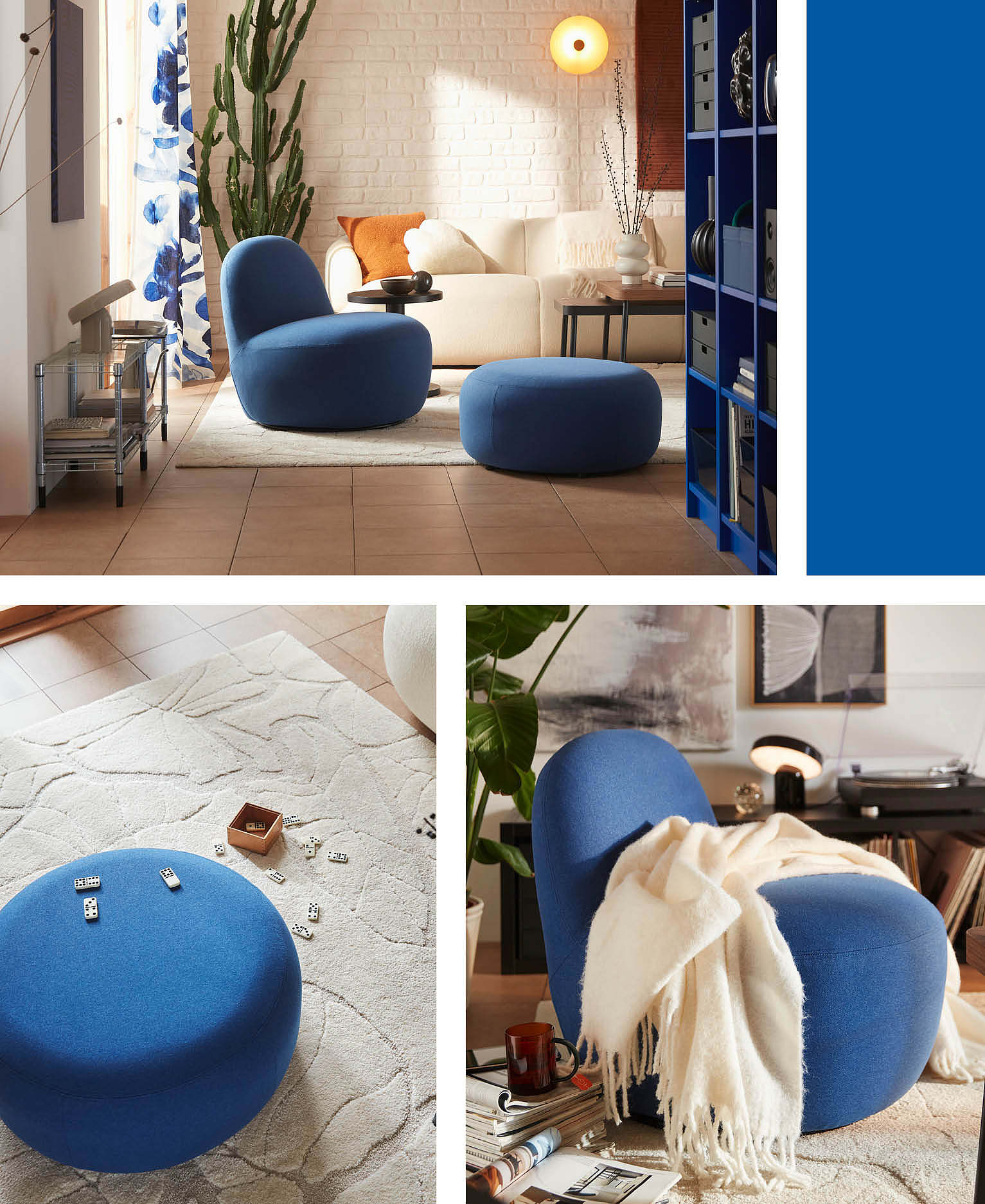 LÖVBACKEN side table blue - IKEA