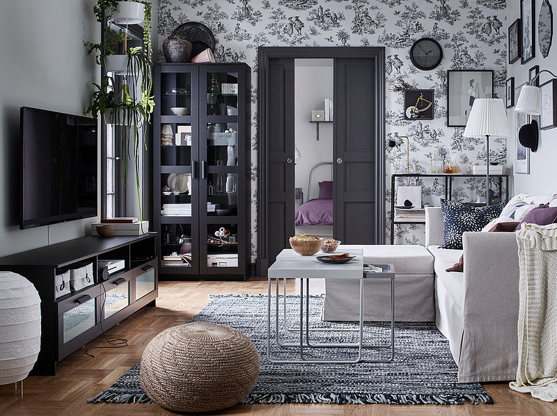 TULLSTORP TV bench beige - IKEA