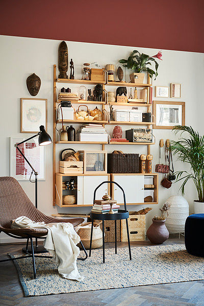 VISKABACKA armchair Gunnared dark grey - IKEA