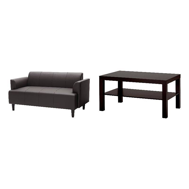 HEMLINGBY two-seat sofa Bomstad dark brown - IKEA