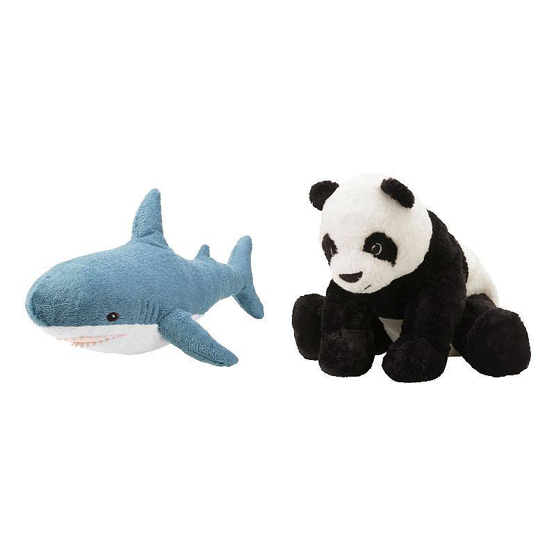 BLÅHAJ soft toy baby shark - IKEA