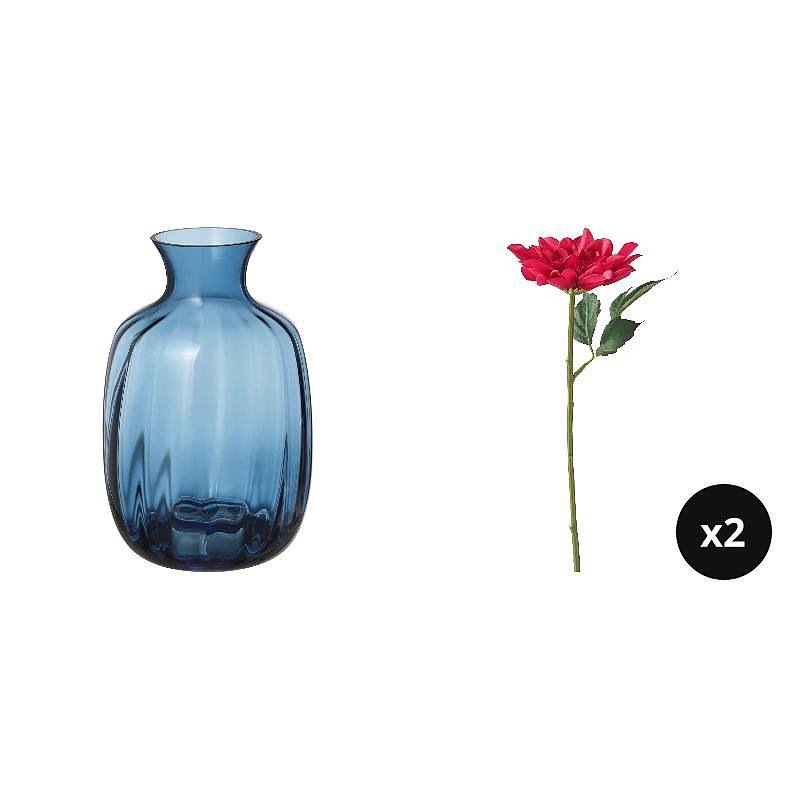 TONSÄTTA 通赛塔花瓶蓝色- IKEA