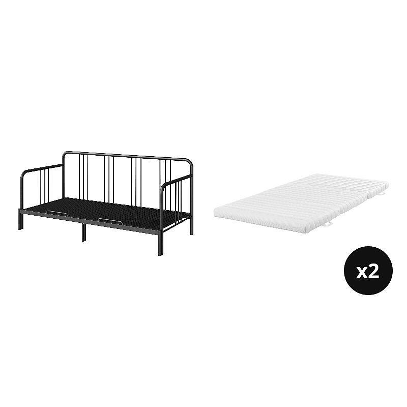 FYRESDAL day-bed frame black - IKEA