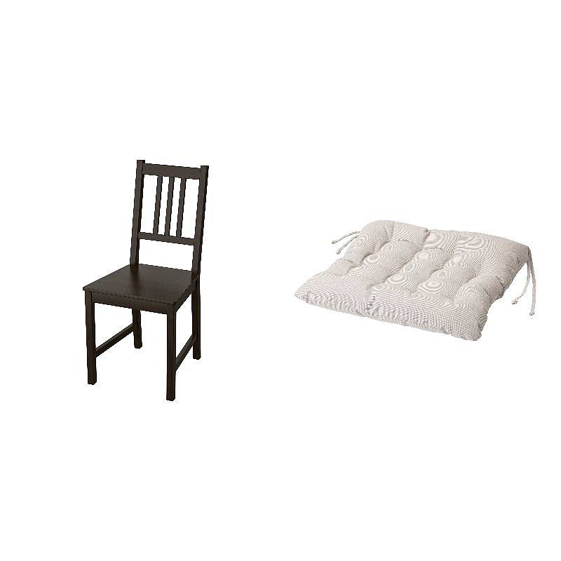 STEFAN chair brown-black - IKEA