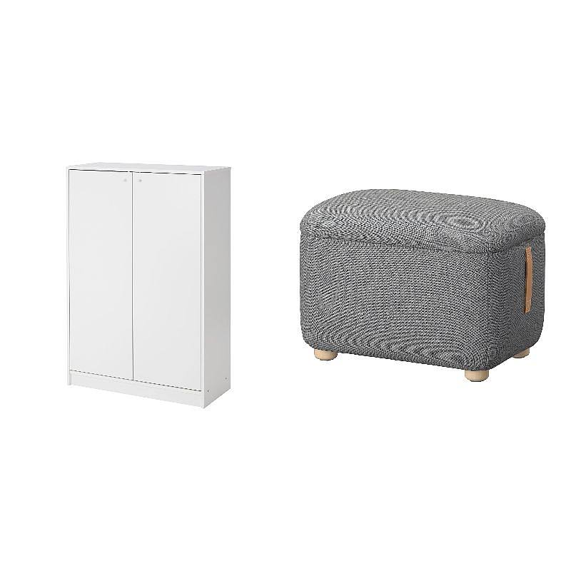 KLEPPSTAD shoe cabinet/storage white - IKEA