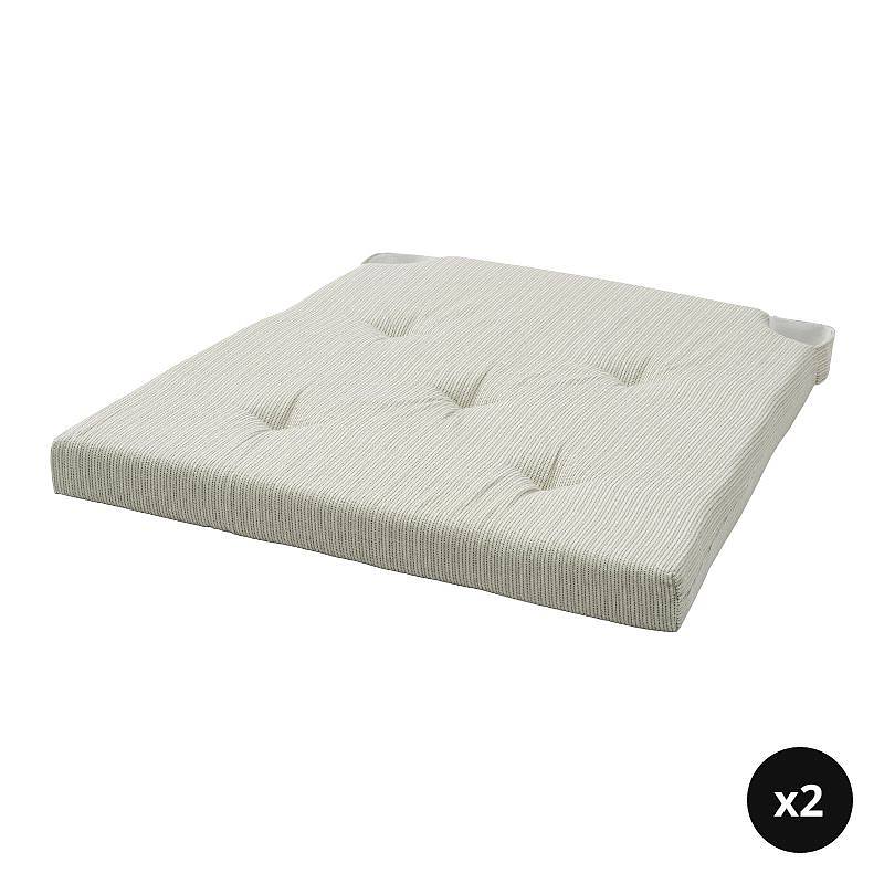 FRÖDD throw green/stripe - IKEA