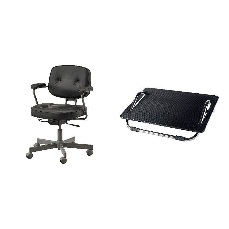 ALEFJÄLL office chair Glose black - IKEA
