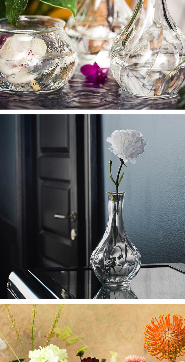 VILJESTARK 维利斯塔花瓶透明玻璃- IKEA