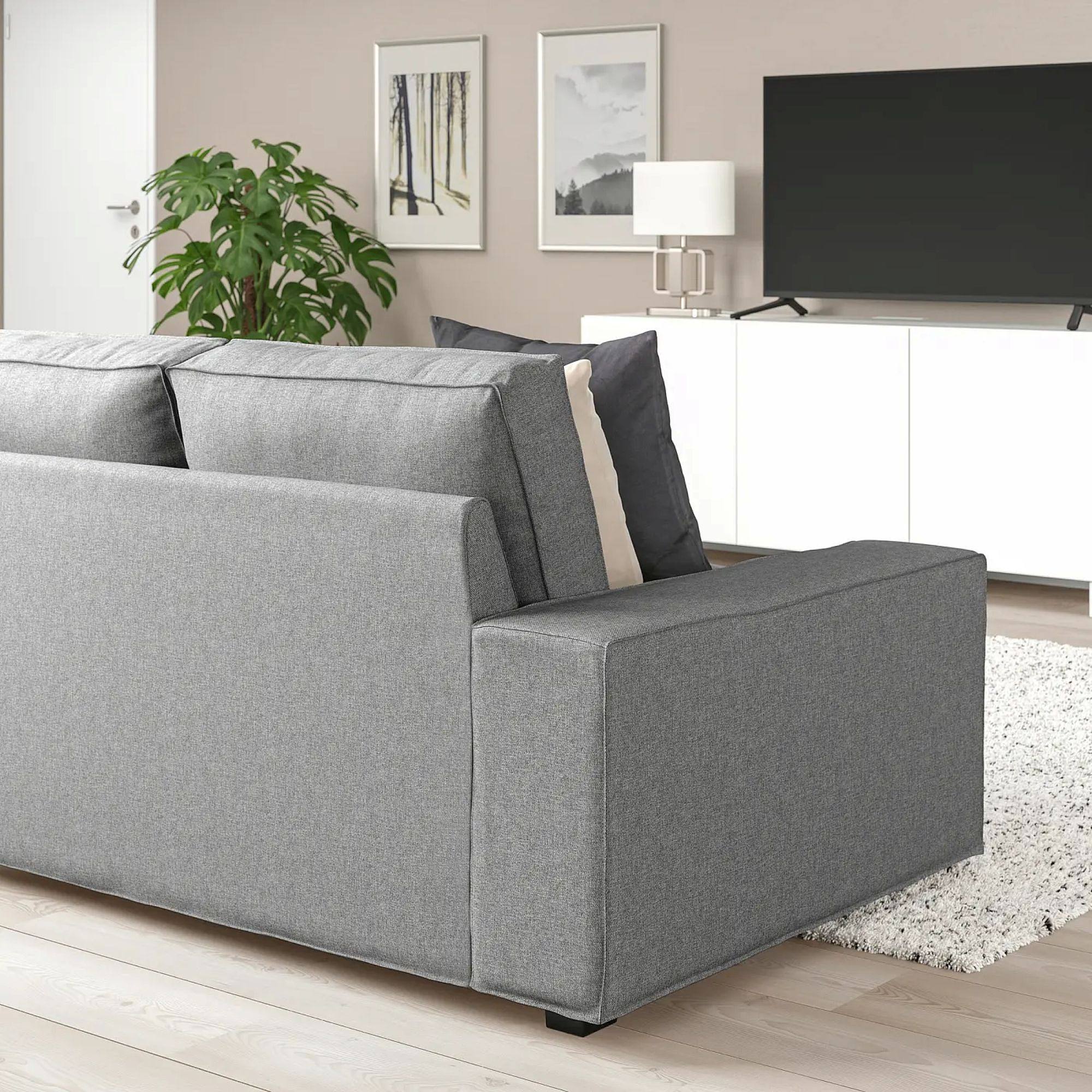 【土日限定SALE】IKEA/ KIVIK 2Pソファ グレー KIVIK 2-seat sofa Tibbleby beige/grey - IKEA