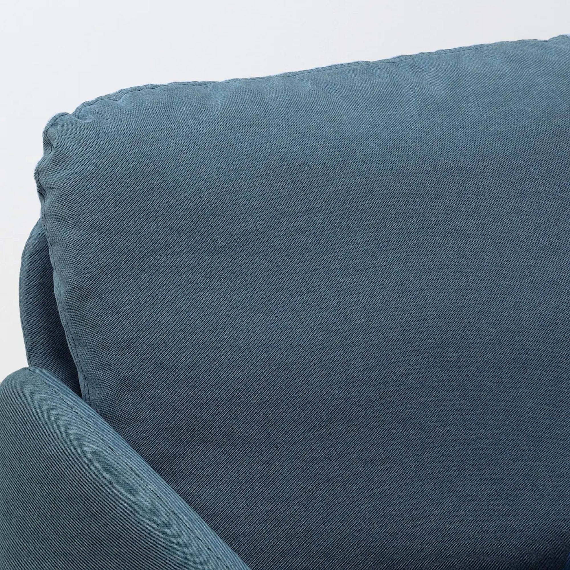 GLOSTAD 2-seat sofa Knisa medium blue - IKEA