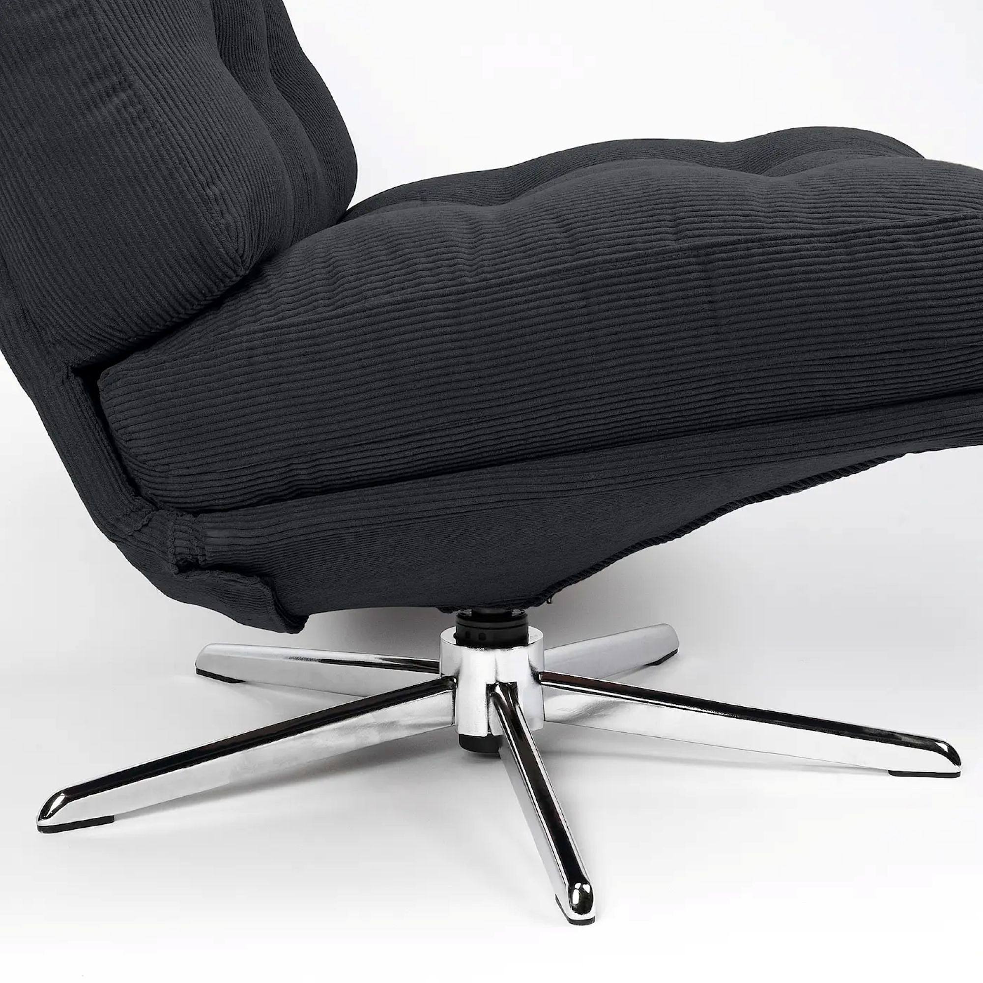 DYVLINGE swivel easy chair Kelinge black - IKEA