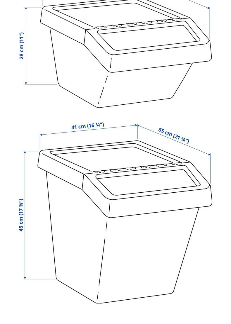 垃圾桶平面图图例图片