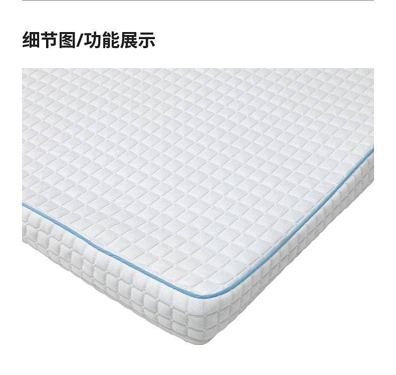 KNAPSTAD 斯纳普床褥白色- IKEA
