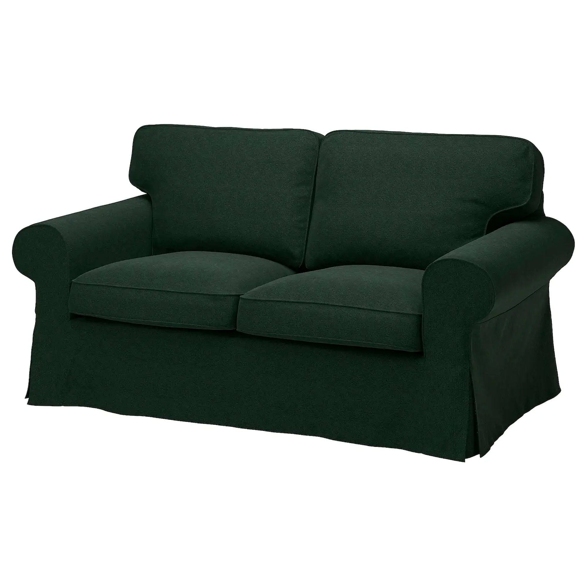 EKTORP 2-seat sofa Tallmyra dark green - IKEA