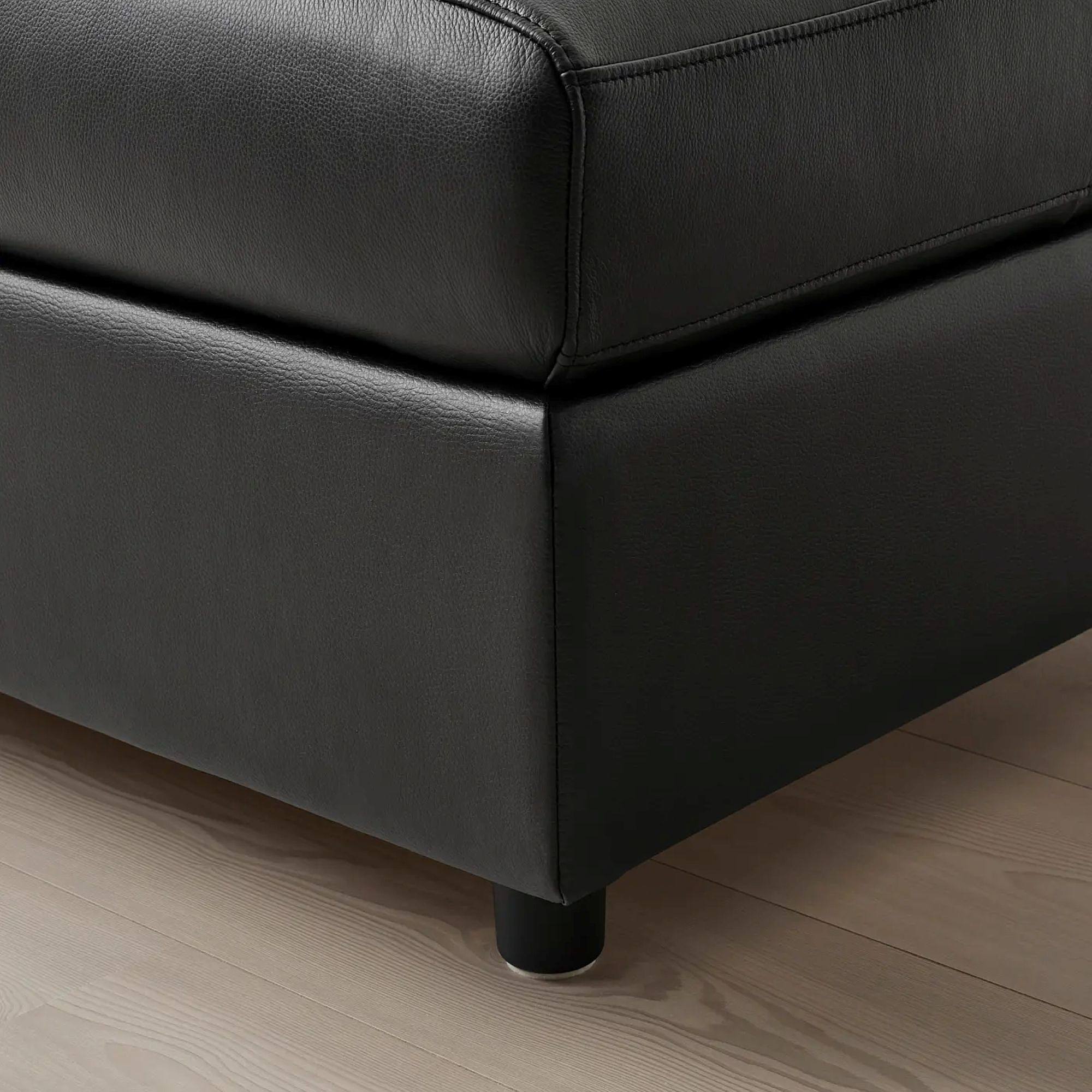 IKEA VIMLE ブラックオットマン　美品 VIMLE 2-seat sofa Grann/Bomstad black - IKEA