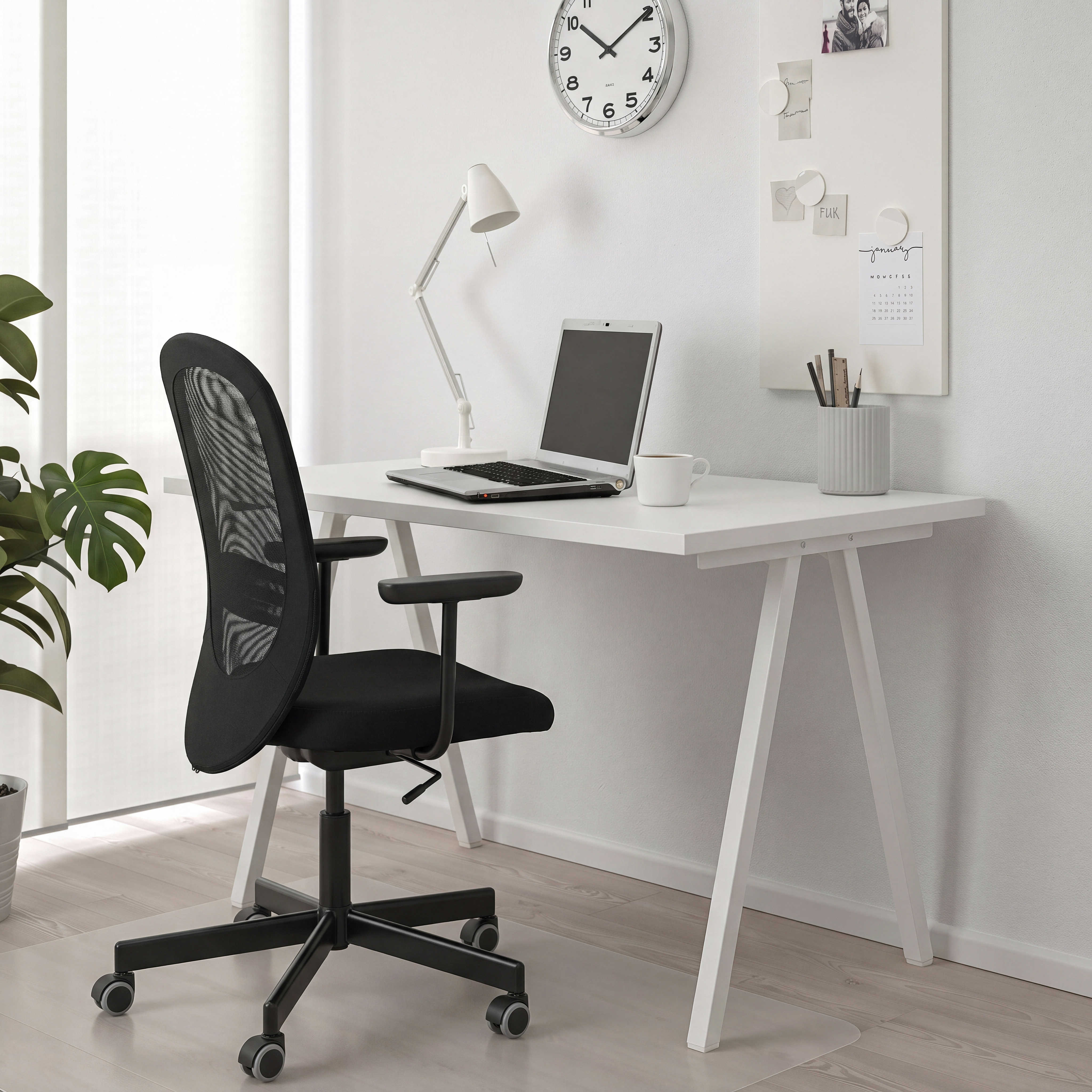 TROTTEN desk white - IKEA