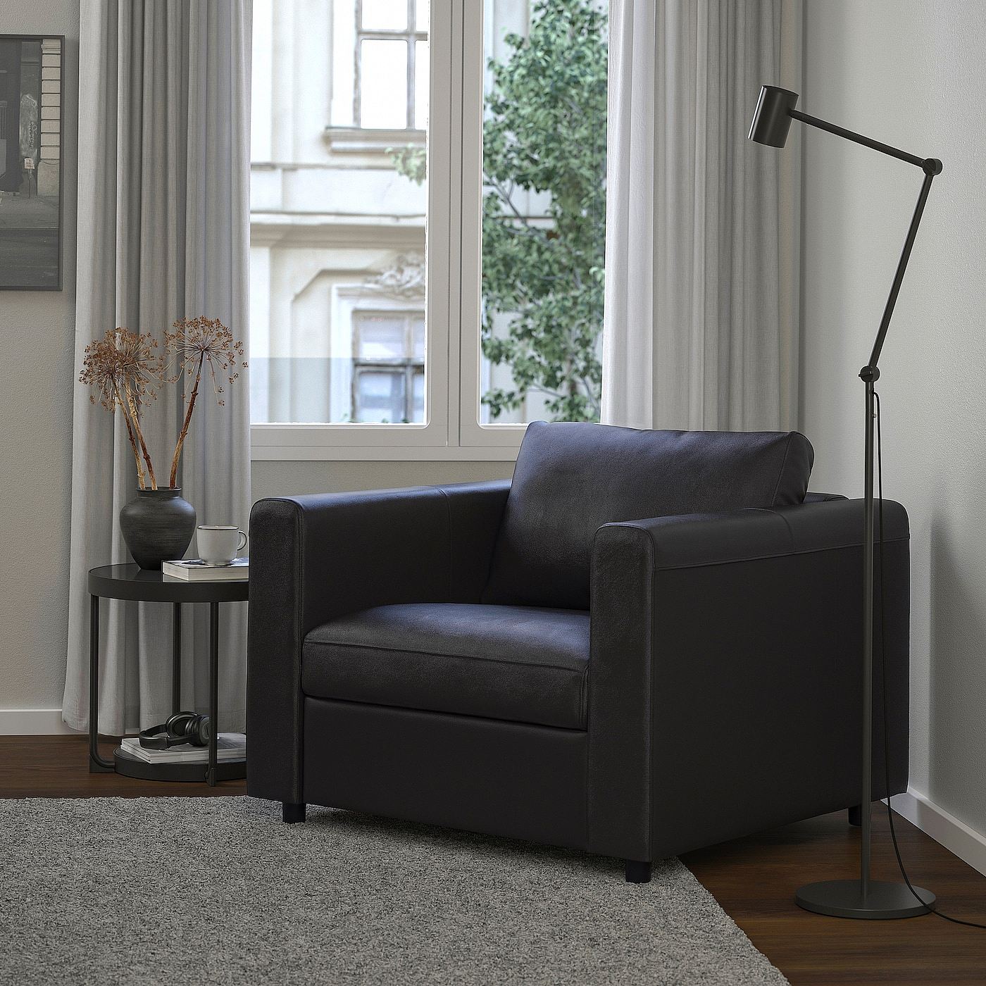 VIMLE armchair Grann/Bomstad black - IKEA