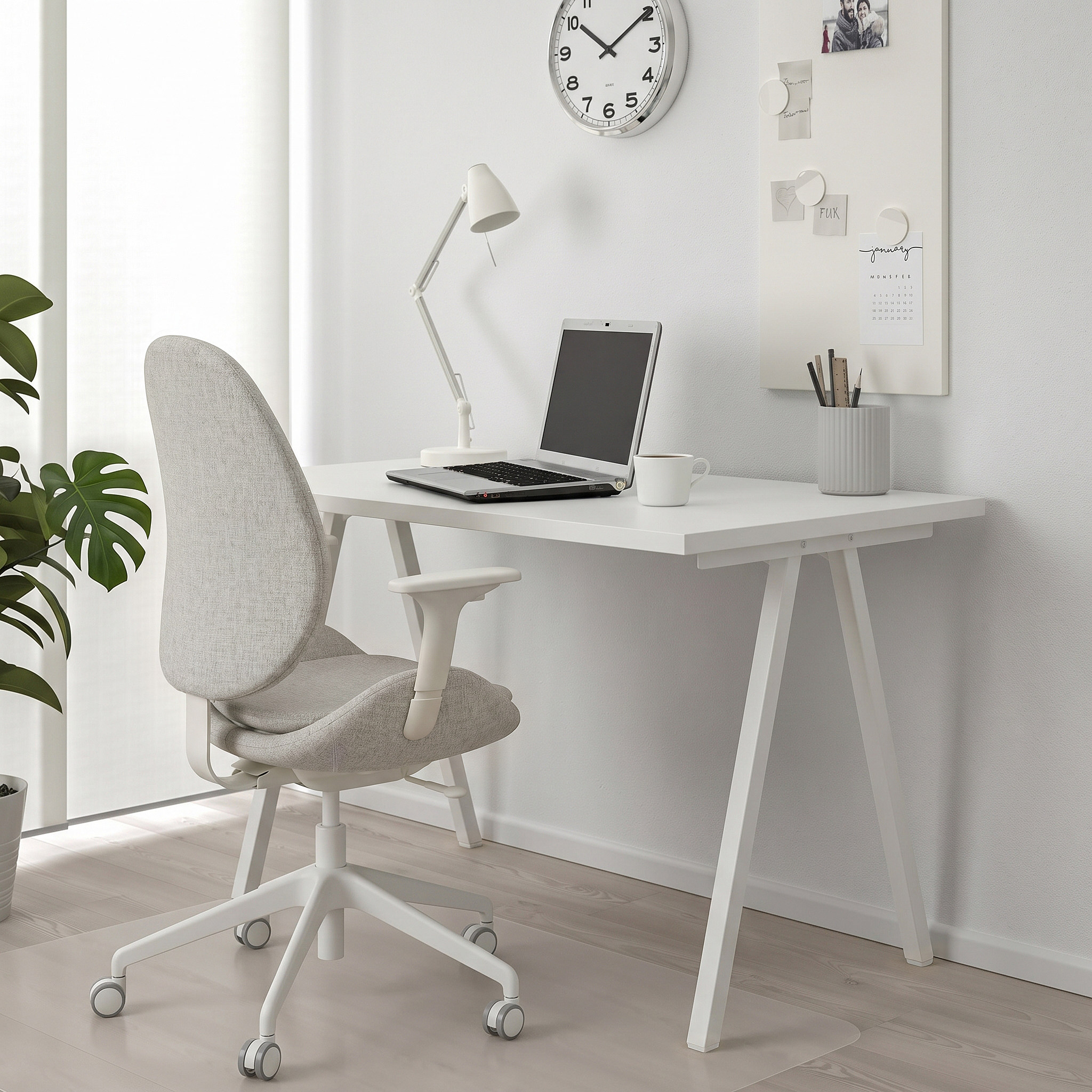 TROTTEN desk white - IKEA